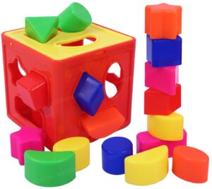 toy block shape sorter for occupation therapy