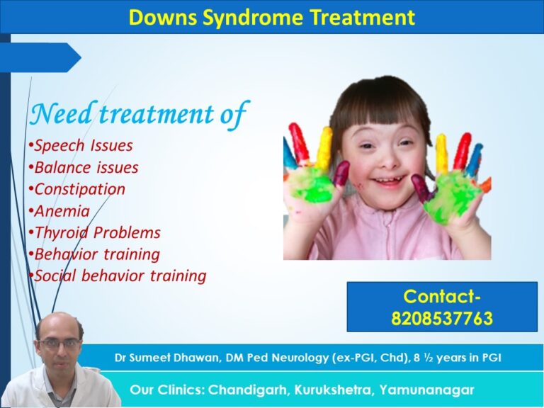 Down Syndrome Treatment- A long term commitment - Dr Sumeet Dhawan ...