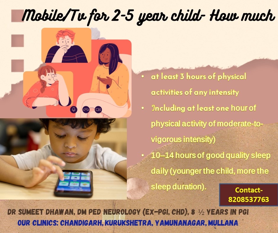 mobile use in children
