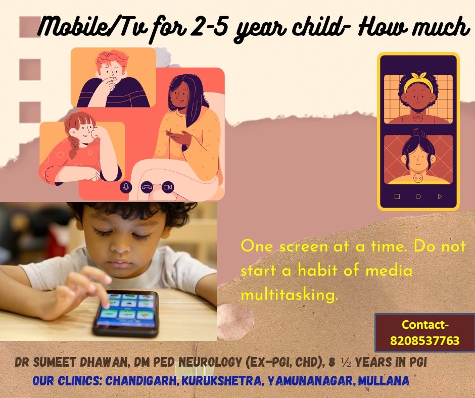 mobile usage guidelines in children