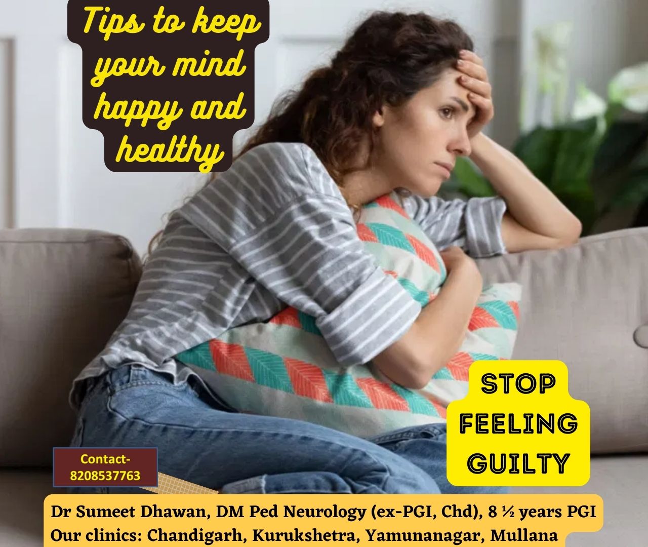Simple tips to keep yourself happy!! - Dr Sumeet Dhawan, Neurologist ...