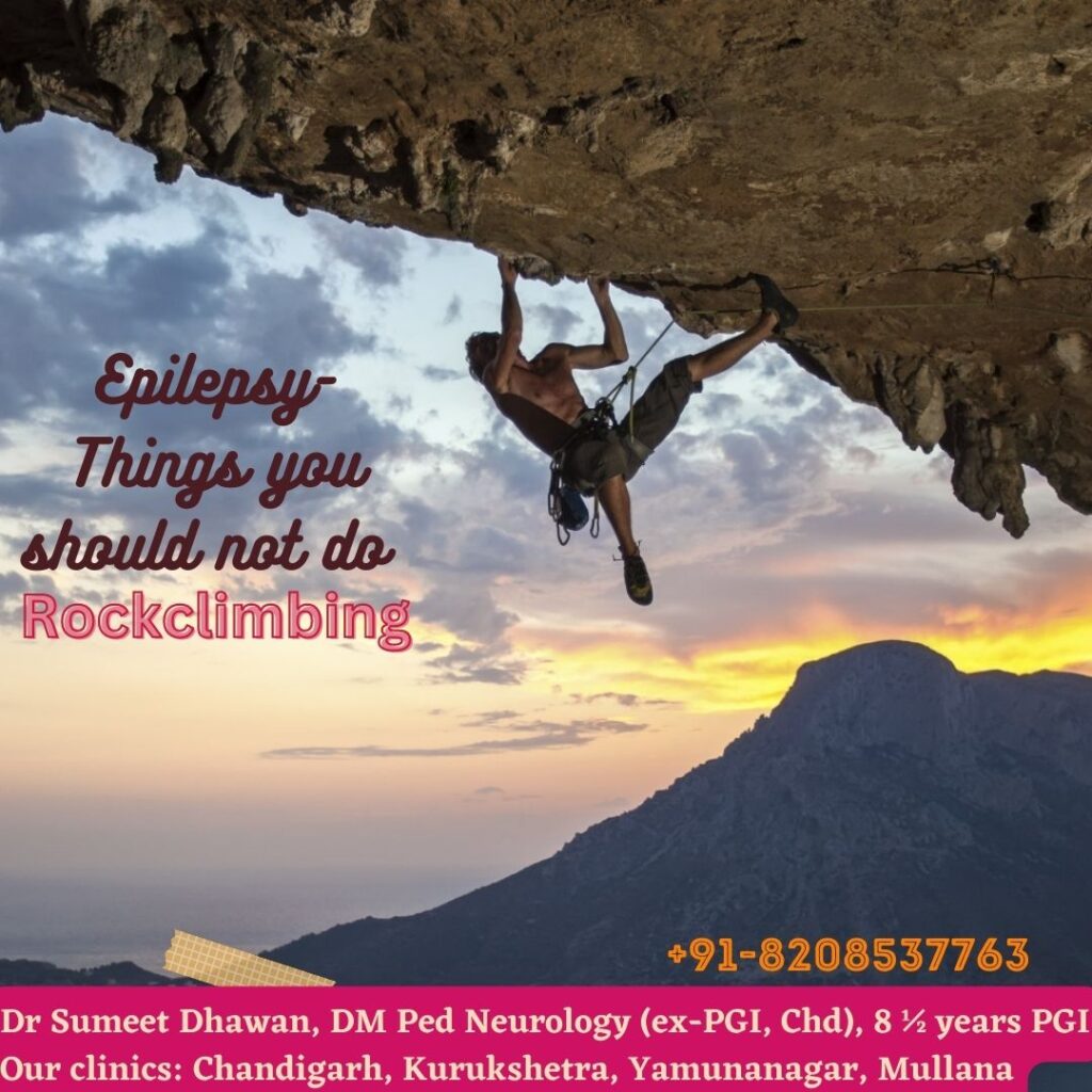 rock climbing and epilepsy