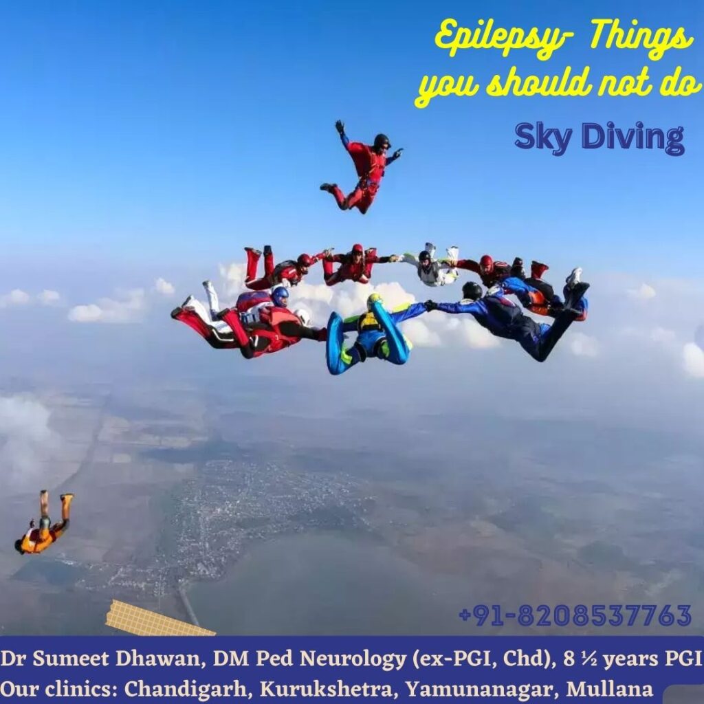 paragliding and epilepsy treatment