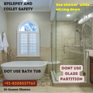 toilet safety and seizure epilepsy prevention
