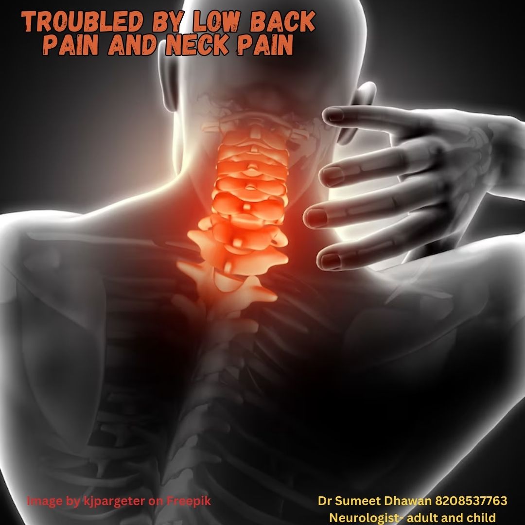 neck pain, back pain, cervical treatment by spine specialist and neurologist in Chandigarh Panchkula MOhali